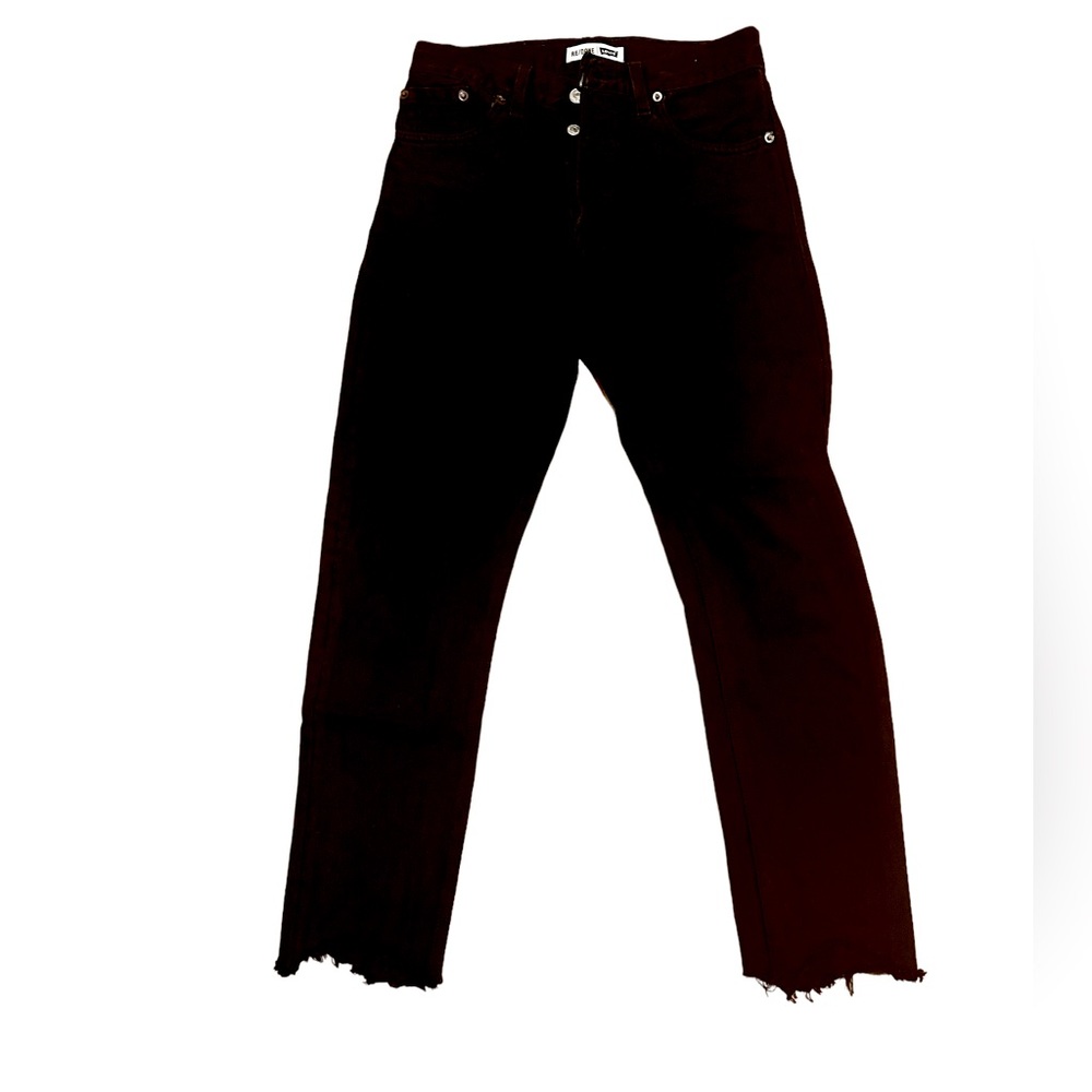 Re/Done Raw Hem Jeans